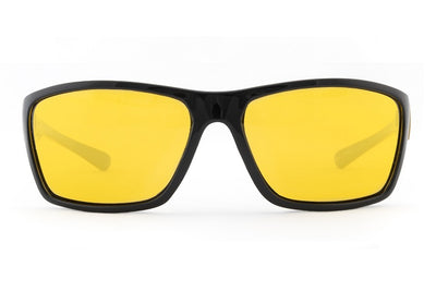 Night driving sunglasses. Glasses that reduce glare and eliminate blinding lights at night. Polarized sunglasses.